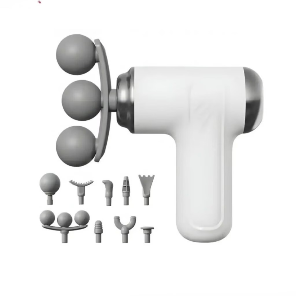 Fascia Gun Light Age 9-Head, Deep Tissue Massage