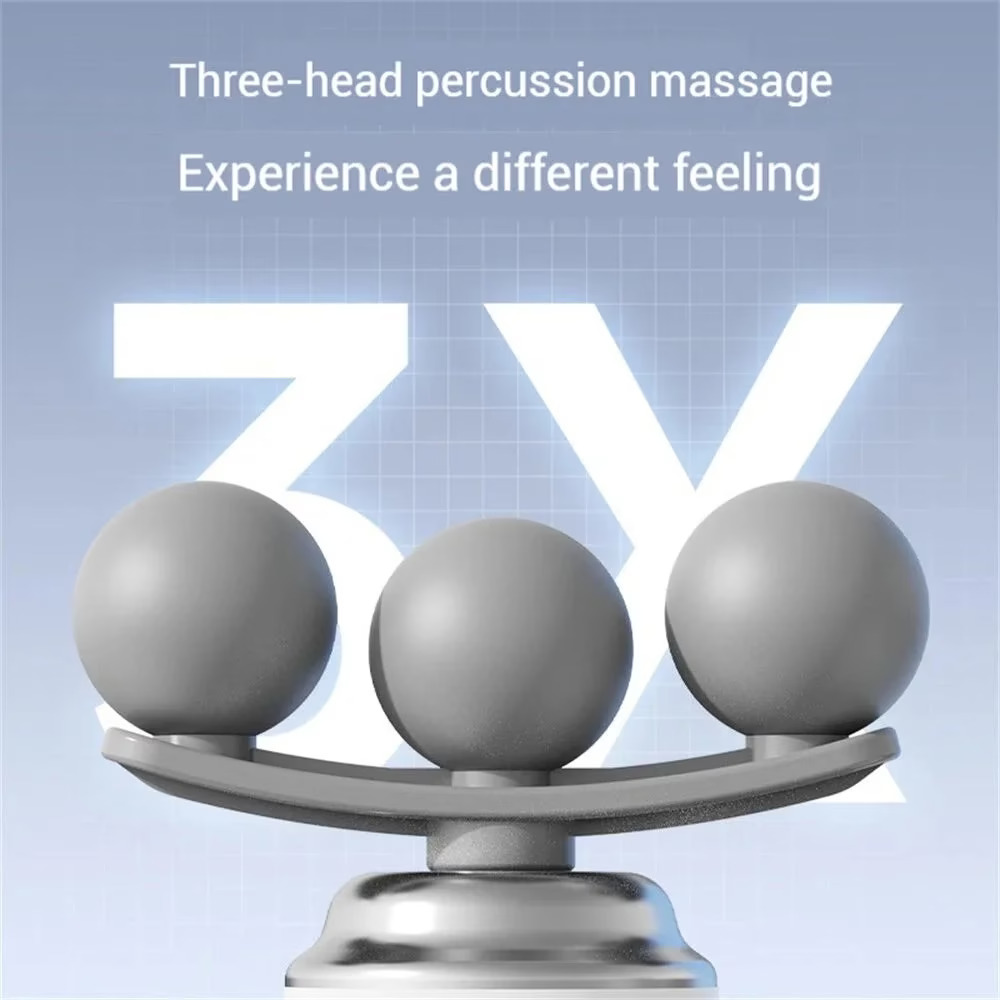 Fascia Gun Light Age 9-Head, Deep Tissue Massage - Image 6
