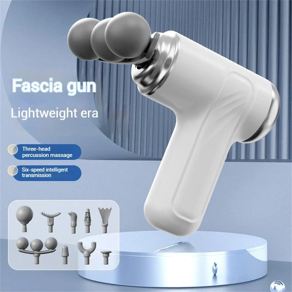 Fascia Gun Light Age 9-Head, Deep Tissue Massage - Image 2