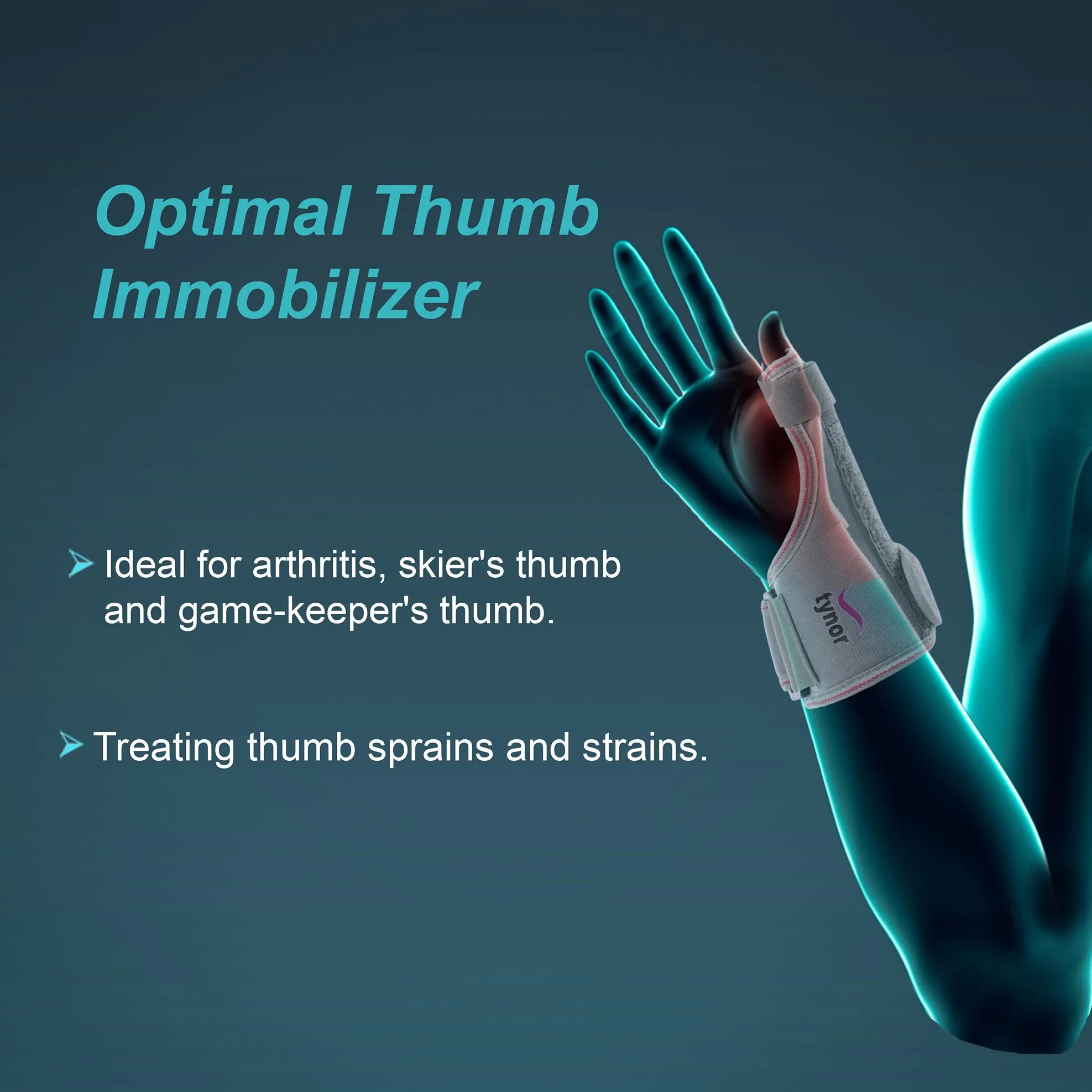 Tynor Thumb Spica Splint F06 - Image 2