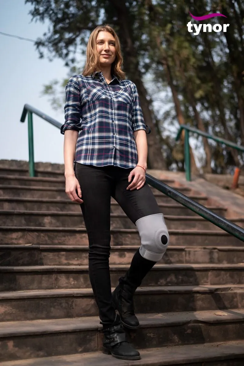 Tynor Knee Wrap Neoprene J05 - Image 5