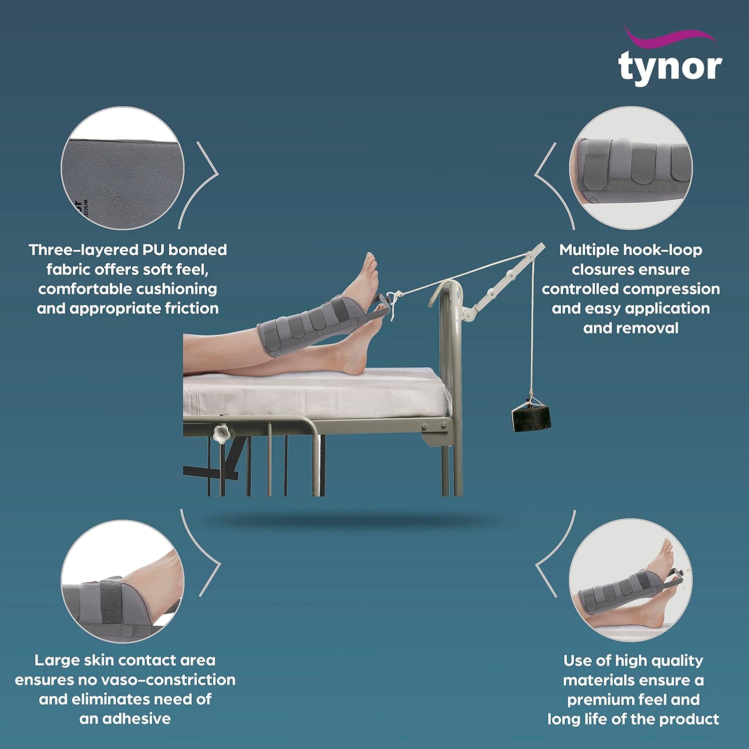 Tynor Leg Traction Brace G05 - Image 3