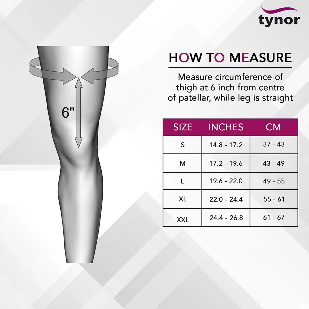 Tynor OA Knee Support Neoprene J08 - Image 5