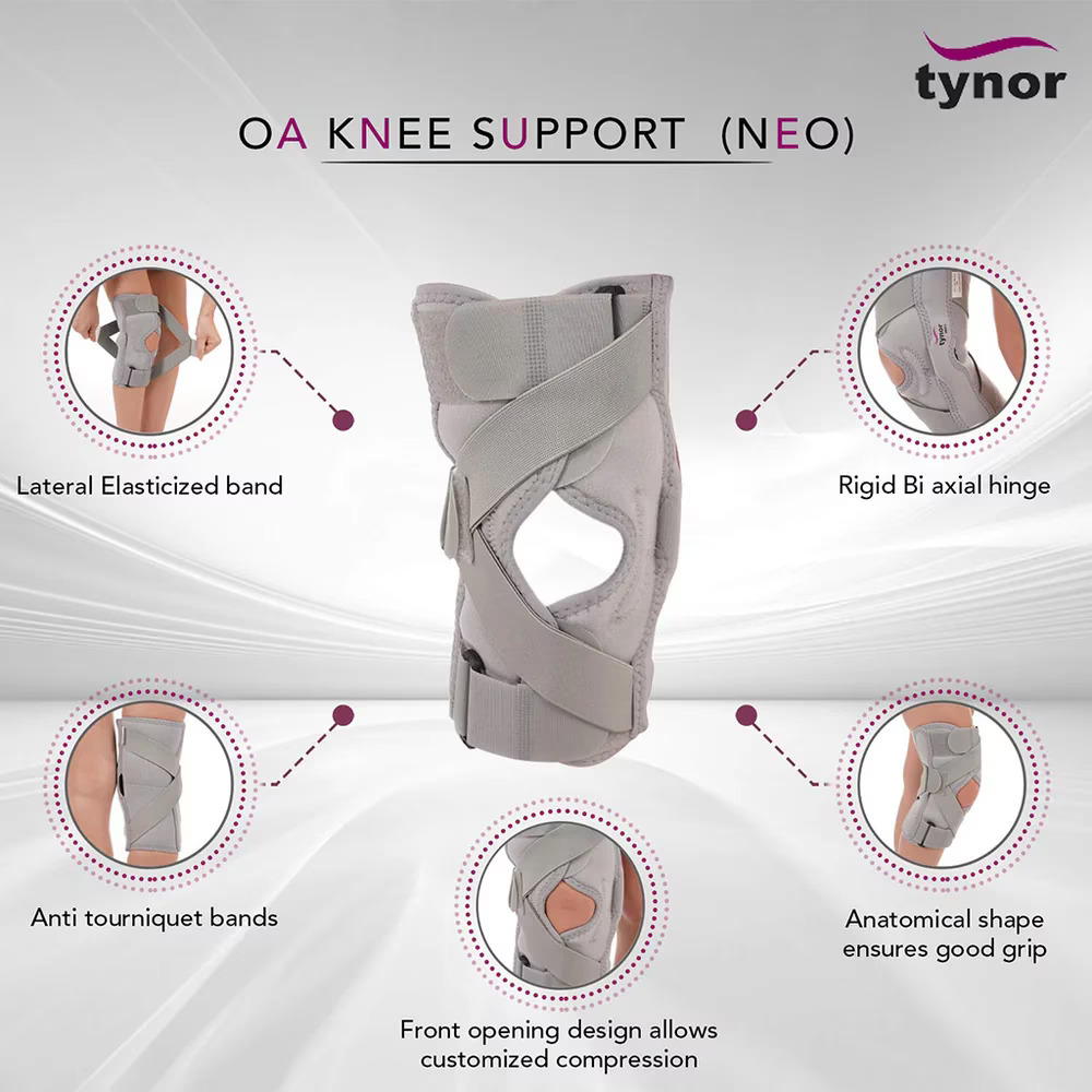 Tynor OA Knee Support Neoprene J08 - Image 3