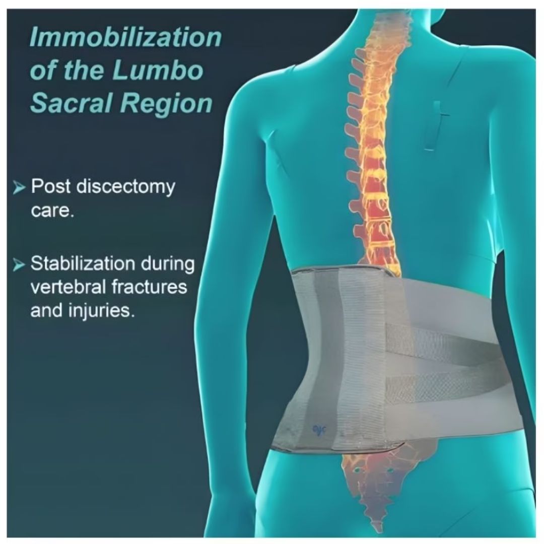 Tynor (OAC) Contoured Lumbo Sacral Belt L01 - Image 2
