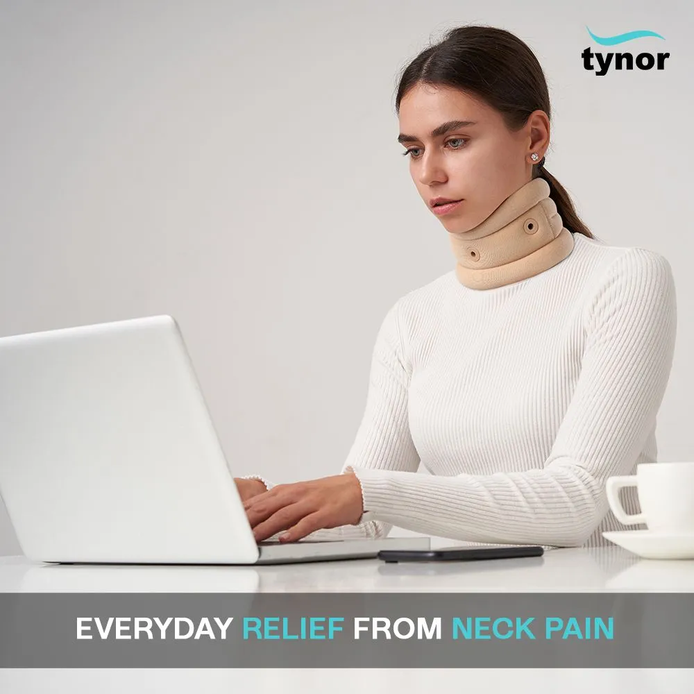 Tynor Cervical Collar Soft With Support B02 - Image 5