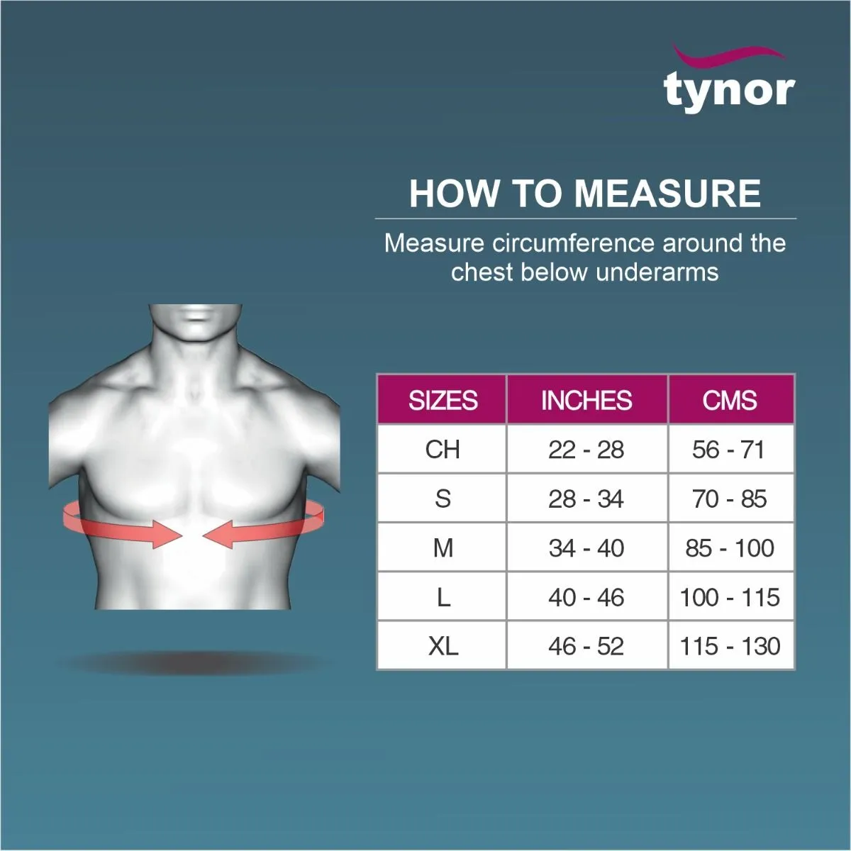 Tynor Clavicle Brace with Buckle C04 - Image 3