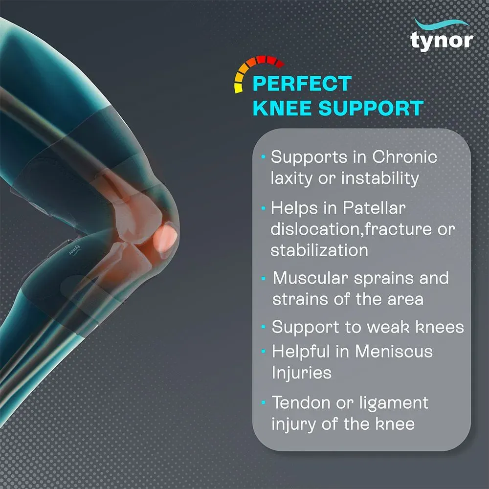 Tynor Knee Wrap Hinged (Neoprene) J15 - Image 5