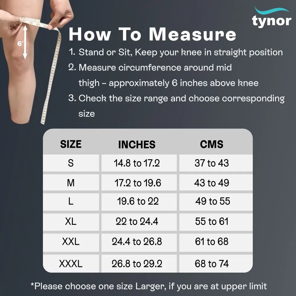 Tynor Knee Wrap Hinged (Neoprene) J15 - Image 4