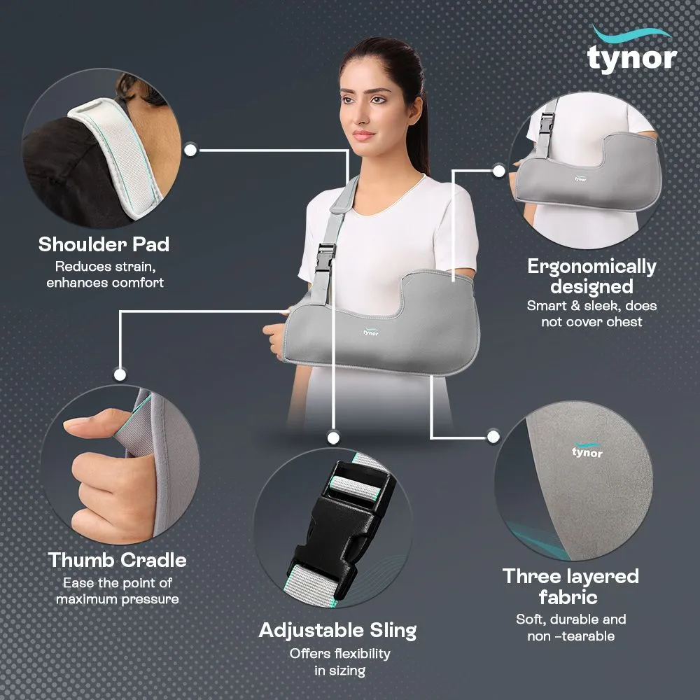 Tynor Pouch Arm Sling (Tropical) C01 - Image 3