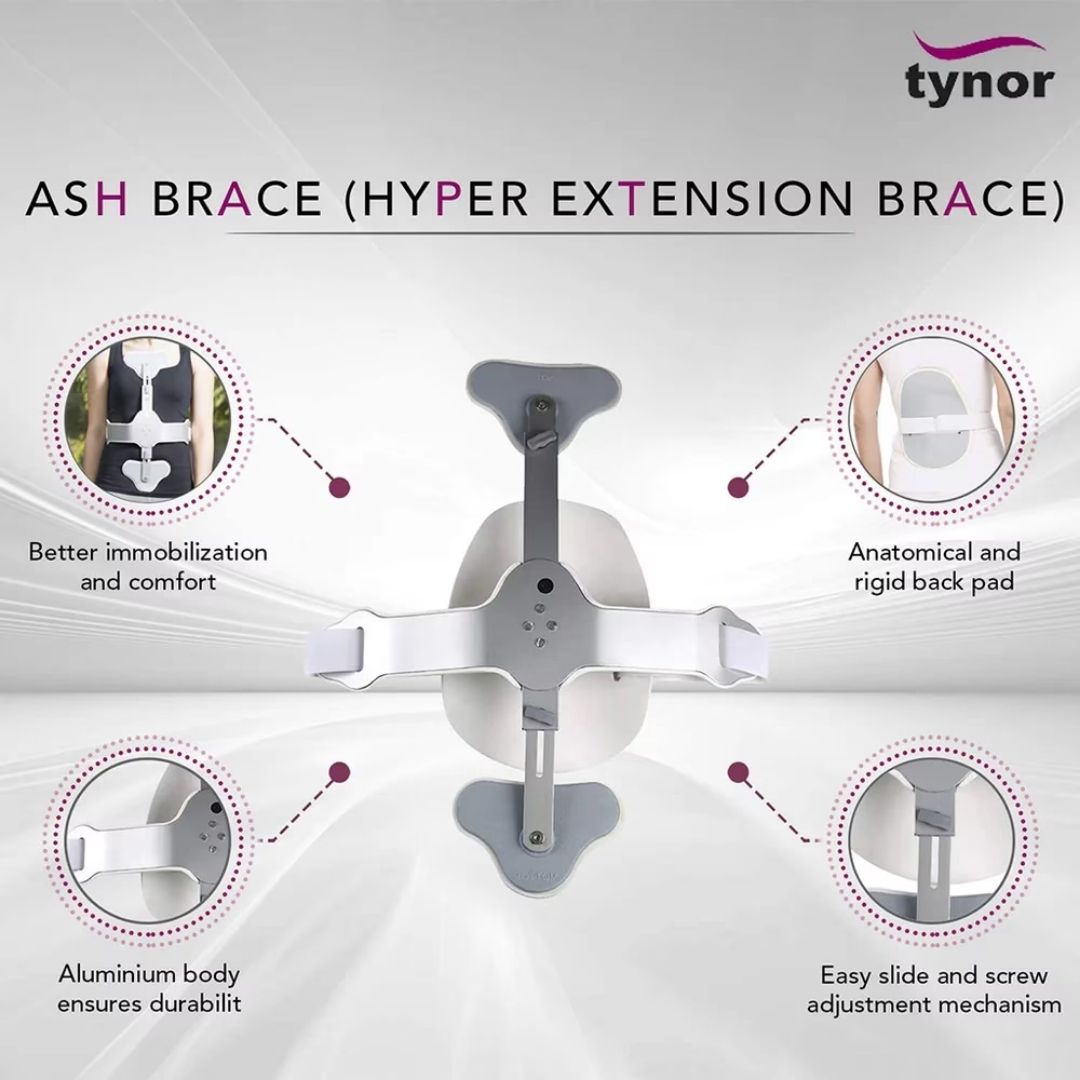 Tynor Ash Brace (Hyper Extension Brace) A12 - Image 6