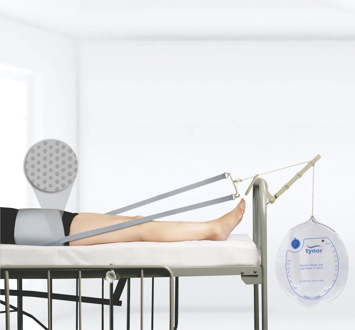 Tynor Pelvic Traction Kit with Weight Bag G24