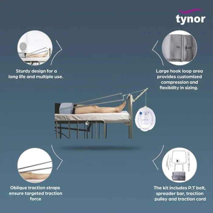 Tynor Pelvic Traction Kit with Weight Bag G24 - Image 5